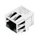 POE RJ45 Connector P65-101-1HQ9 and LPJ0075AHNL 10 / 100Base-T For Poe Voltage
