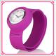 promotional silicone slap watch with Janpanese Movement