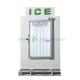 CFC Free Commercial Ice Storage Bin LED Inside Customzied LOGO Sticker