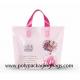 100 Microns Plastic Shopping Bags With Soft Loop Handles