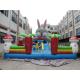 Cartoon 0.55mm PVC Tarpaulin Inflatable Fun City