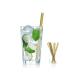 22.5cm Disposable Bamboo Straws Beverage Usage Bamboo Drinking Straw