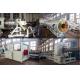 High Output PVC Pipe Production Line Double Screw Extruder Low Electric Consumption