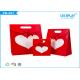 Wedding WelcomePaper Gift Bags , Decorative Paper Bags With Ribbon Bowknot