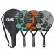 Beach Tennis Racket  Carbon and Glass Tennis Paddle Racquets Lightweight