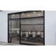 Aluminum Frame Tempered Glass Modern Office Partitions / Office Room Dividers Partitions
