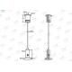 Adjustable Cable Hangers / Suspended Lighting Systems For Various Flat Surface