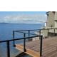 Customized Aluminum Glass Balcony Railings Outdoor Designs Stair Handrail