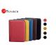 Pu Leather Manager folder notebook with zipper and Calculator