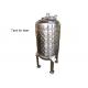 SS316L 2000L Pillow Plate Jacket Tank For Beer Fermentation