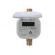 Port Thread Nb Iot Modbus Water Meter , AMR / AMI Brass Housing Hot Water Meter