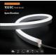 24V Side Bend LED Neon Strips Flexible Wide Angle Illumination With Pull Resistant Ring