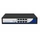 8 Ports Full Gigabit PoE Switch With PoE Watchdog VLAN QoS For CCTV Camera