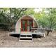 Waterproof Military Camouflage Luxury Glamping Tents Round Four Season