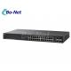 New Cisco SG220-28MP-K9-CN 220 Series 28-Port 10/100/1000 Gigabit PoE Smart