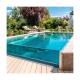 Clear Acrylic Sheet Panels for Custom Outdoor Swimming Pool Applications