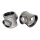 48mm 3 Way cast iron tee Pipe Fittings DN40 pipe clamp 3/4 1''hot dip galvanized three socket steel pipe fitting NPT BSP