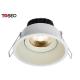 Customized Deep Hole Anti Glare Recessed Downlights / Warm White LED downlights 220v