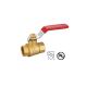MB factory Threaded brass ball valve industrial water ball valve high quality Forged Two-Piece Body