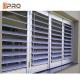 Horizontal Opening Aluminium Louver Window Australia Standard Powder Coated Customized Color