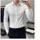 1000 Fashion Autumn Solid Color Long Sleeve Dress Men Clothes Shirts For Men Slim