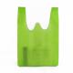 Tote Handle Heat Transfer Non Woven T Shirt Bag Green Anti Pull