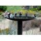 Life Size Metal Casting Bronze Bird Bath Bowl Statue Garden Sculpture