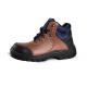 Men'S Steel Toe Steel Plate Work Shoes Nubuck Leather Anti Puncture Anti Slip  Anti Static