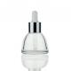 Unique Shape Skin Care Serum Oil Use 15ml Clear Glass Dropper Bottle In Stock Good Bottles S039