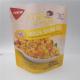 Rice Plastic Packaging Bags For Food , Granola Custom Printed Stand Up Pouches