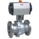 8' Electric Operation full Opeing Material A216 Gr WCB Ball Valve with Flange Connection