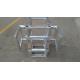 Fixed Square 6061-T6 Aluminum Spigot Truss , Quick Lock Portable Stage Lighting