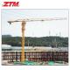 ZTT136 Flattop Tower Crane 8t Capacity 60m Jib Length 1.3t Tip Load Hoisting Equipment