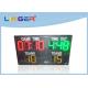 Red Yellow Green Colors and Wireless Remote Led Electronic Scoreboard For Paintball Sport
