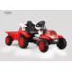 12.1KG Plastic Ride On Tractor Rear Wheel Suspension 6V7AH Kids Electric Tractor