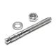 Polished Wall Expansion Anchors For Secure Installation Screw-In Method