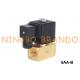 Water Air Compact Brass Electric Solenoid Valve 1/4'' 3/8'' 1/2'' 24V 220V