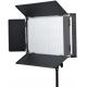 High CRI Black TV Studio Lighting Professional Lights For Film 597 x 303 x 40mm