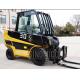 3 ton telescopic forklift loader 30S from SINOMICC with max lifting height 4060mm,yellow color,with Joystick