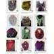 Fashion Accessory New Style Knitting Scarf Loopschal Wave Knit Scarf, Crocheted Ruffle Sca