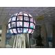 High Definition Led Screen Ball , P4 SMD Full Color Curved Led Display