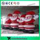 3m Holiday Inflatable Cute Santa Claus for Christmas , PVC Inflatable Santa ASTM Standard