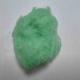 Virgin 2.5D Green Dope Dyed Fiber Recycled PET Polyester Staple Fiber