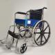 Weight Limit 100KGS Folding Steel Wheelchair For Disabled