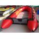0.9mm PVC Inflatable Sailing Dinghy , 7 Person Inflatable Rescue Boat