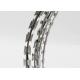 Blue / Green / Red Barbed Wire Fence Coils Sharp 1.5-3cm Barb Length For Security Fencing