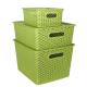 Multipurpose 36.5x30 Colorful Plastic Storage Baskets And Bins
