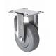 Single Ball Bearing TPE Caster 3 70kg Load Capacity for Material Handling Solutions