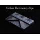 Custom Size Thin Carbon Fiber Money Clip Card Holder