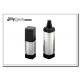 High End Square Plastic PP Airless Bottle , Clear 30ml Airless Foundation Bottle